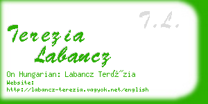 terezia labancz business card